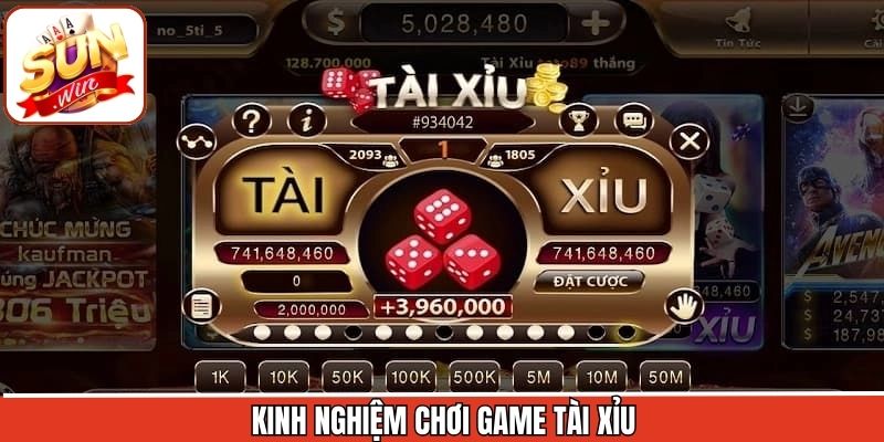 Bí quyết đánh Tài xỉu hay cần nắm
