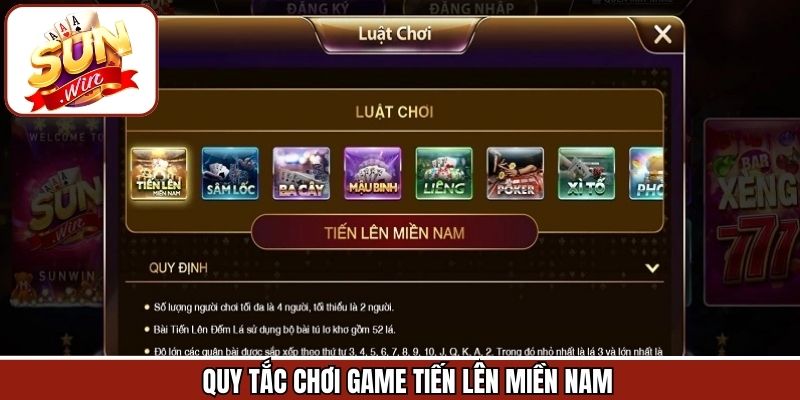 Thuật ngữ chính khi đánh tiến lên miền Nam