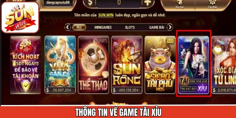 Giới thiệu game Tài xỉu siêu kịch tính