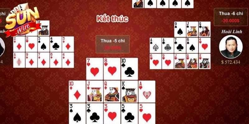 Nhận đủ 13 lá, sắp xếp hợp lý để tạo lợi thế